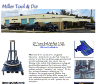 Tablet Screenshot of miller-tool.com